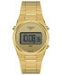 ფოტო #1 პროდუქტის Unisex Digital PRX Gold PVD Stainless Steel Bracelet Watch 35mm
