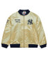 ფოტო #2 პროდუქტის Men's Gold New York Yankees OG 2.0 Lightweight Satin Full-Zip Jacket