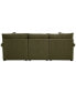 Фото #10 товара Wrenley 99" 3-Pc. Fabric Modular Chaise Sectional Sofa, Created for Macy's