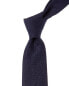 Фото #1 товара Canali Navy Silk Tie Men's Blue Os