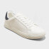Фото #1 товара Men's Kyler Sneakers - Goodfellow & Co White and Heathered Navy Blue 9