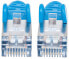 Фото #3 товара Intellinet Network Patch Cable - Cat6 - 30m - Blue - Copper - S/FTP - LSOH / LSZH - PVC - RJ45 - Gold Plated Contacts - Snagless - Booted - Lifetime Warranty - Polybag - 30 m - Cat6 - S/FTP (S-STP) - RJ-45 - RJ-45