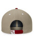 ფოტო #3 პროდუქტის Men's Khaki, Garnet Florida State Seminoles Land Snapback Hat