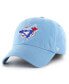 Фото #1 товара Men's Light Blue Toronto Blue Jays Cooperstown Collection Franchise Fitted Hat