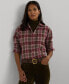 Фото #1 товара Women's Checked Plaid Shirt