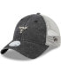 Фото #1 товара Women's Black Chicago Bulls Micro Logo 9TWENTY Trucker Adjustable Hat