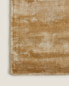 Фото #6 товара Golden viscose rug