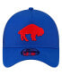 Фото #3 товара Men's Royal Buffalo Bills Throwback Logo A-Frame Trucker 9FORTY Adjustable Hat