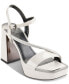 ფოტო #1 პროდუქტის Briela Square-Toe Strappy Platform Dress Sandals