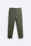 Фото #11 товара Костюмные брюки из 100% шерсти ZARA