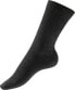 Socken mit Wolle, schwarz, Gr. 39-42, 1 St