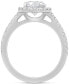 ფოტო #5 პროდუქტის Certified Lab Grown Diamond Halo Engagement Ring (2-1/2 ct. t.w.) in 14k Gold