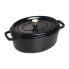 Фото #1 товара Zwilling STAUB LA COCOTTE - Casserole baking dish - Oval - Cast iron - Ceramic - Gas - Halogen - Induction - Sealed plate - Black - Enamel