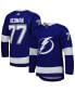 ფოტო #4 პროდუქტის Men's Victor Hedman Blue Tampa Bay Lightning Home Authentic Pro Player Jersey