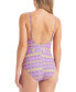 Women's Shine Bright Lace-Up One-Piece Swimsuit