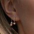 Dainty gold plated earrings with real pearls Rimini SJ-E22112-CZPL-SG