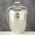 Фото #6 товара Dekovase Vase silber Metall Blumenvase
