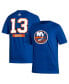 Фото #1 товара Men's Mathew Barzal Royal New York Islanders Fresh Name and Number T-shirt