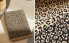 Leopard velour beach towel