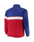 Фото #4 товара Куртка мужская профиль Royal "Филадельфия 76ерс" с крупным рисунком, красная