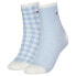 TOMMY HILFIGER Birdseye Gingham short socks 2 pairs