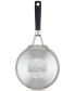 Stainless Steel 2 Quart Induction Sauce Pan with Measuring Marks and Lid