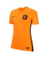 ფოტო #3 პროდუქტის Women's Orange Netherlands Women's National Team 2022/23 Home Replica Blank Jersey