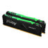 Фото #1 товара Kingston FURY Beast RGB - 16 GB - 2 x 8 GB - DDR4 - 3600 MHz - 288-pin DIMM