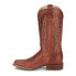 Фото #3 товара Tony Lama Camarillo Embroidered Wide Square Toe Cowboy Mens Brown Casual Boots