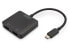 Фото #2 товара DIGITUS 2-Port MST Video Hub (USB-C -> 2x HDMI)