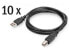 Фото #9 товара DIGITUS USB 2.0 connection cable, Pack of 10 pcs