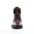 Фото #5 товара Bruno Magli Val VAL2 Mens Brown Leather Lace Up Casual Dress Boots
