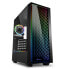 Фото #1 товара Sharkoon RGB LIT 200 - Midi Tower - PC - Black - ATX - micro ATX - Mini-ITX - Blue - Green - Red - Case fans - Front