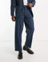 Фото #2 товара New Look relaxed fit suit trousers in dark blue