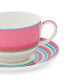 Calypso Teacup & Saucer, Set of 4