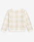 Baby Cotton Check Cardigan, Created for Macy's