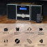 Фото #9 товара Музыкальный центр Denver MCA-230 Micro со PLL-FM радио, CD-плеером и входом AUX, Черный/Серебристый