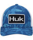 Men's Blue Ocean Palm Trucker Snapback Hat