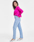 Фото #4 товара Women's High-Rise Straight-Leg Denim Jeans, Created for Macy's