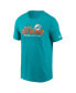 Фото #3 товара Men's Aqua Miami Dolphins Local Essential T-shirt