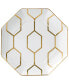 Фото #1 товара Gio Gold Octagonal Accent Plate White