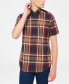 Фото #1 товара Men's Block Plaid Shirt