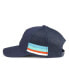 ფოტო #2 პროდუქტის Men's Deep Sea Blue Seattle Kraken HotFoot Stripes Trucker Adjustable Hat