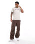 Columbia CSC basic logo t-shirt in brown