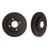 Brake Discs Black Diamond 6KBD1383G6 Solid Rear 6 Stripes
