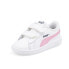 Фото #2 товара Puma Smash V2 L V Lace Up Toddler Girls Size 4 M Sneakers Casual Shoes 365174-3