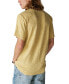 Фото #2 товара Men's Linen Short Sleeves Henley T-shirt