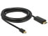 Фото #4 товара Delock 83699 - 2 m - Mini DisplayPort - HDMI - Male - Male - Gold