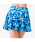 Plus Size Flowy Swim Skort