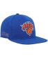 Фото #1 товара Men's Royal New York Knicks Core Side Snapback Hat